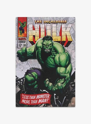Marvel The Incredible Hulk Comic Book Cover Metal Sign
