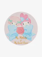 My Melody & My Sweet Piano Bow 3 Inch Button