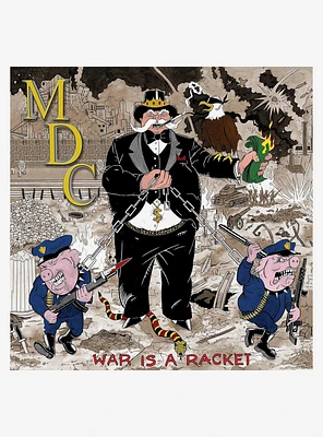 MDC War Is A Racket Vinyl LP