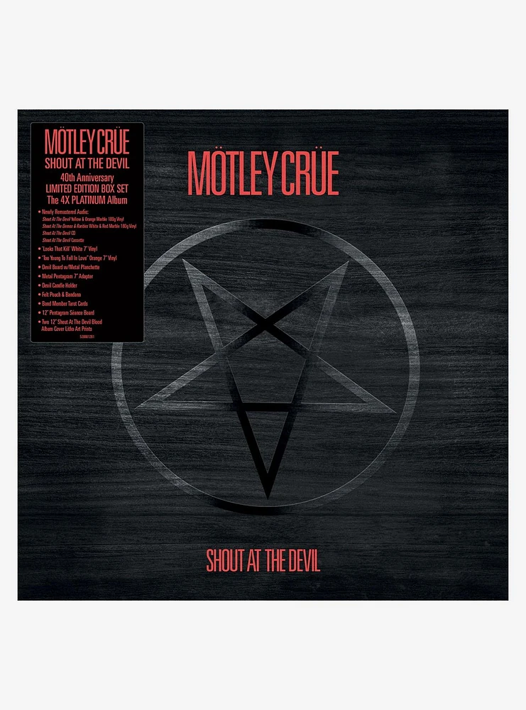 Motley Crue Shout At The Devil Vinyl LP