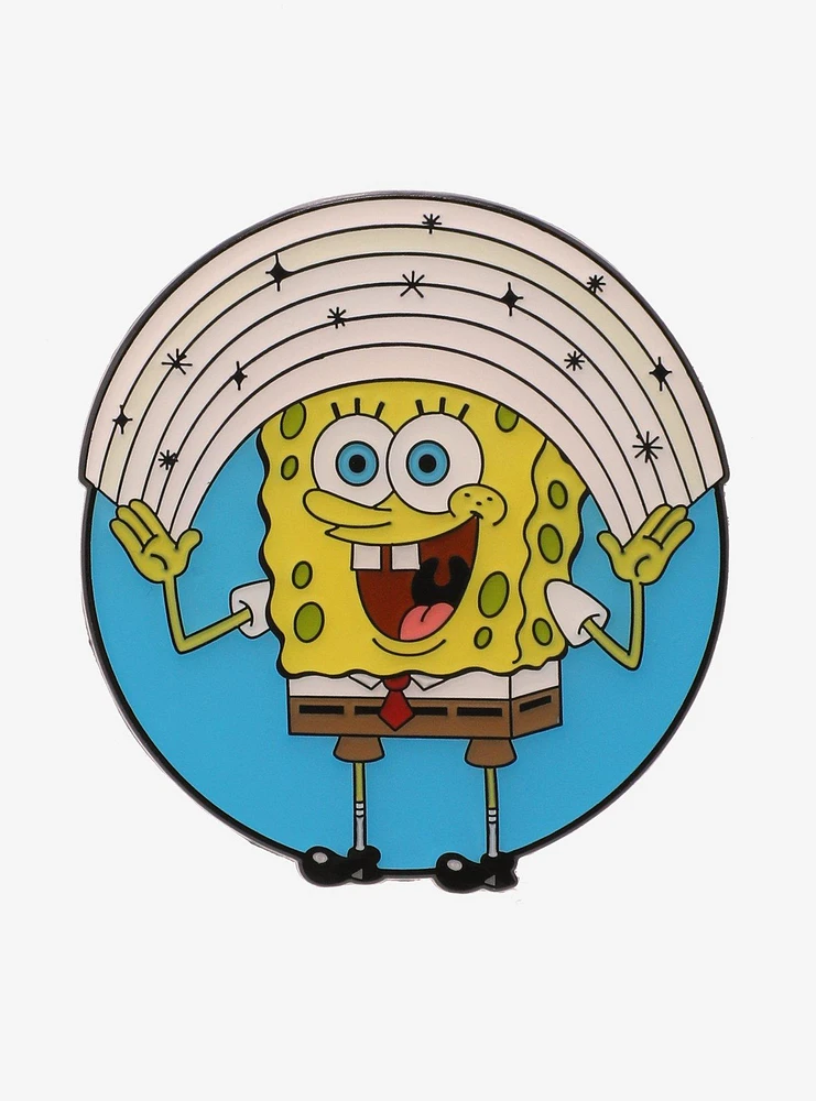 SpongeBob SquarePants Rainbow Color Changing Enamel Pin - BoxLunch Exclusive