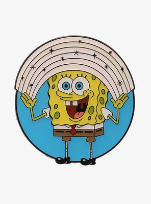 SpongeBob SquarePants Rainbow Color Changing Enamel Pin - BoxLunch Exclusive