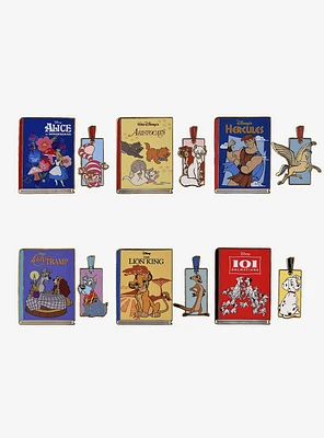 Disney Classics Book and Bookmark Blind Box Enamel Pin Pair — BoxLunch Exclusive