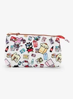 Sanrio Hello Kitty and Friends Kawaii Mart Allover Print Makeup Bag - BoxLunch Exclusive