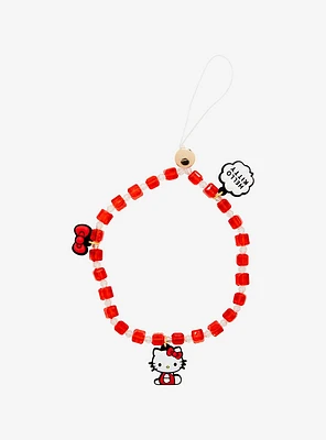 Sonix Sanrio Hello Kitty Beaded Phone Wristlet