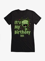 Invader Zim It's My Birthday GIR Girls T-Shirt