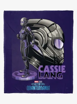 Marvel Ant-Man Quantumania Cassie Lang Silk Touch Throw Blanket