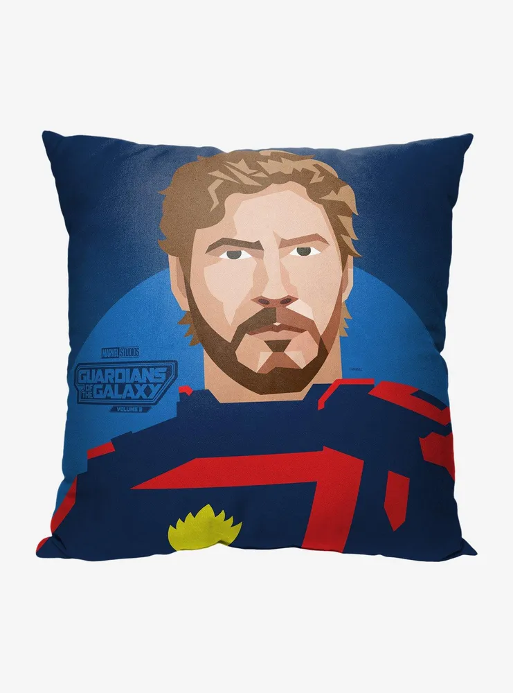 Marvel Guardians of the Galaxy: Vol. 3 Starlord Printed Throw Pillow