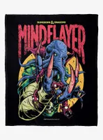 Dungeons & Dragons Mind Flayer Silk Touch Throw Blanket