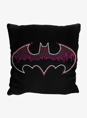 DC Comics Batman Team Up Signal Jacquard Pillow