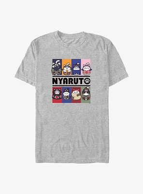 Naruto Nyaruto Cats Meow T-Shirt