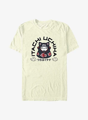 Naruto Itachi Uchiha Cat T-Shirt