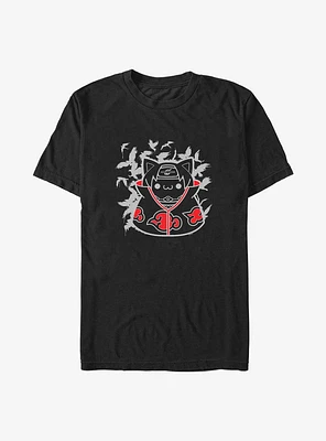 Naruto Itachi Cat Crow Jutsu Clone T-Shirt