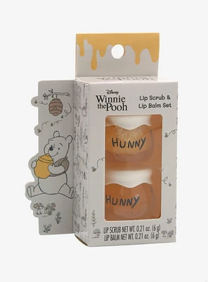 Disney Winnie the Pooh Hunny Pot Lip Balm & Lip Scrub Set