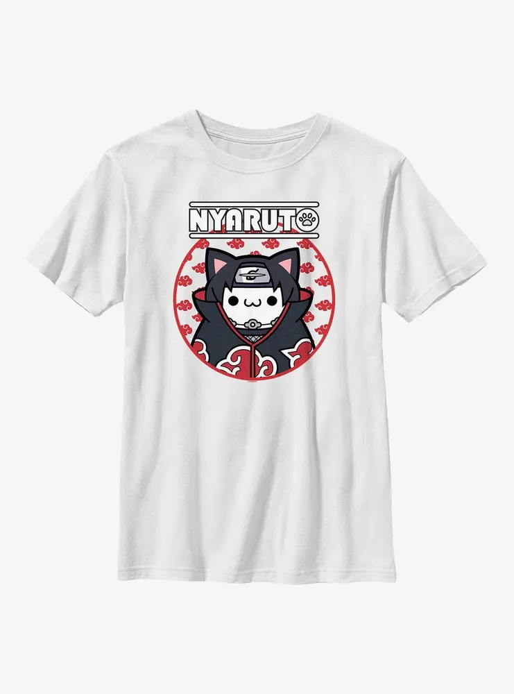 Naruto Nyaruto Itachi Cat Youth T-Shirt