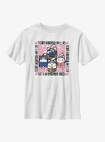 Naruto Nyaruto Team Kakashi Cats Youth T-Shirt