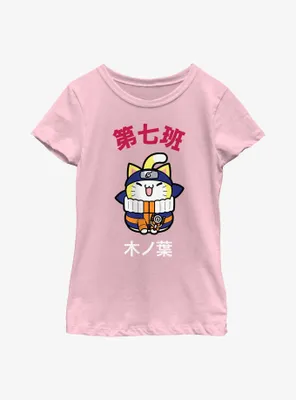 Naruto Nyaruto Cat Youth Girls T-Shirt