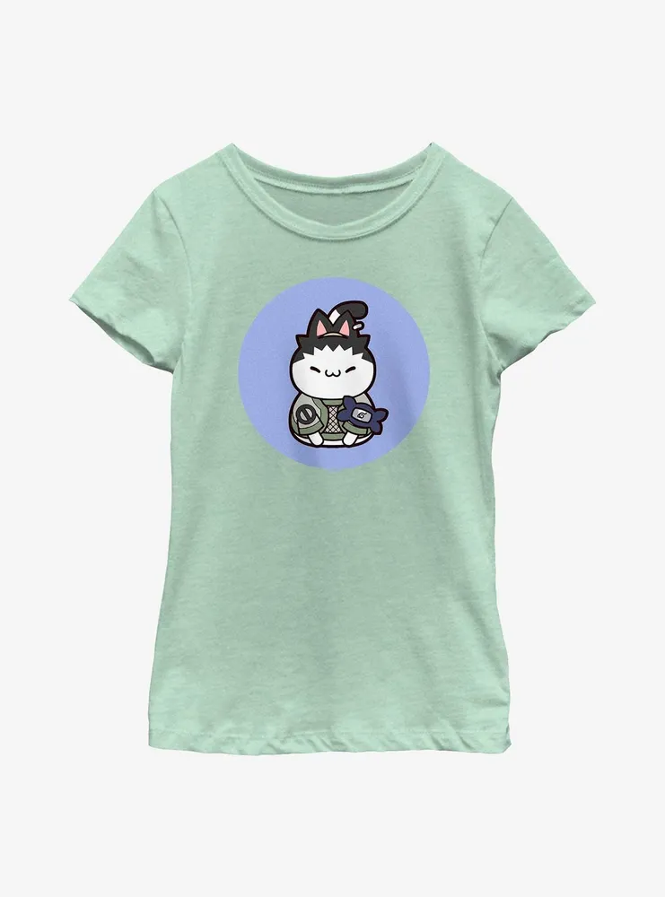 Naruto Cat Shikamaru Youth Girls T-Shirt