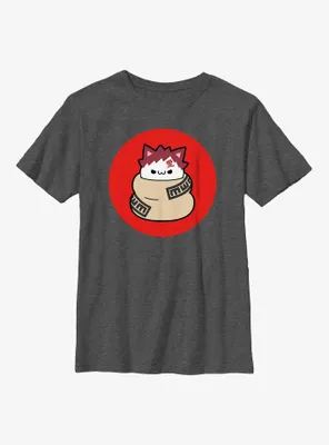 Naruto Cat Gaara Youth T-Shirt