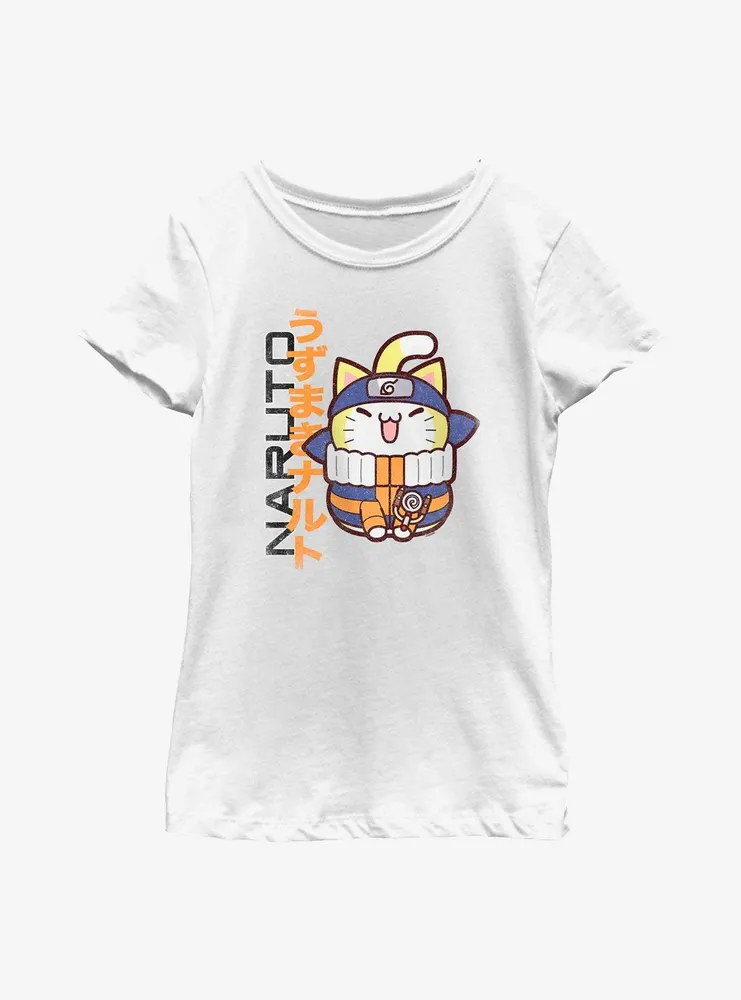 Naruto Ninja Cat Youth Girls T-Shirt