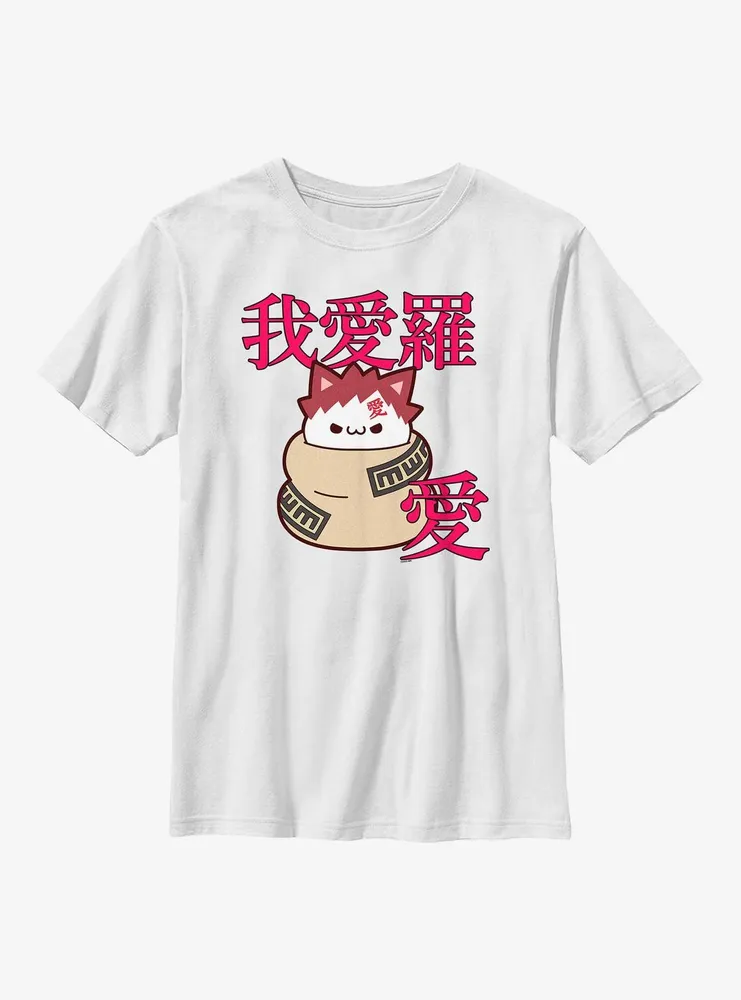 Naruto Ninja Cat Gaara Youth T-Shirt