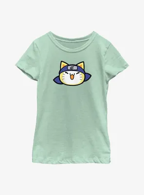 Naruto Cat Face Youth Girls T-Shirt