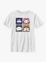 Naruto Cat Team Sasuke Sakura Shikamaru and Youth T-Shirt