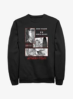 Attack on Titan Eren vs Armin Sweatshirt