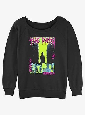 Attack on Titan The Path Poster Girls Slouchy Sweatshirt