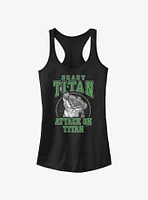 Attack on Titan Beast Zeke Girls Tank