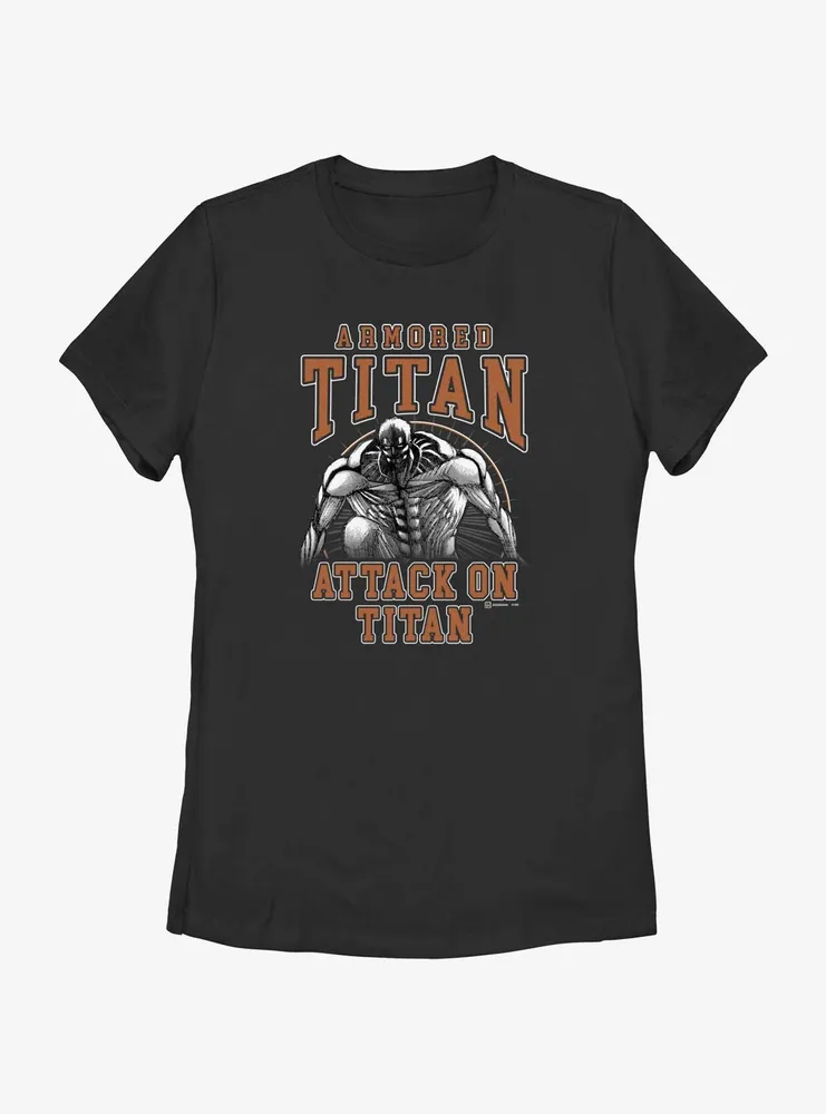 Attack on Titan Armored Reiner Womens T-Shirt