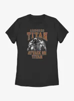 Attack on Titan Armored Reiner Womens T-Shirt