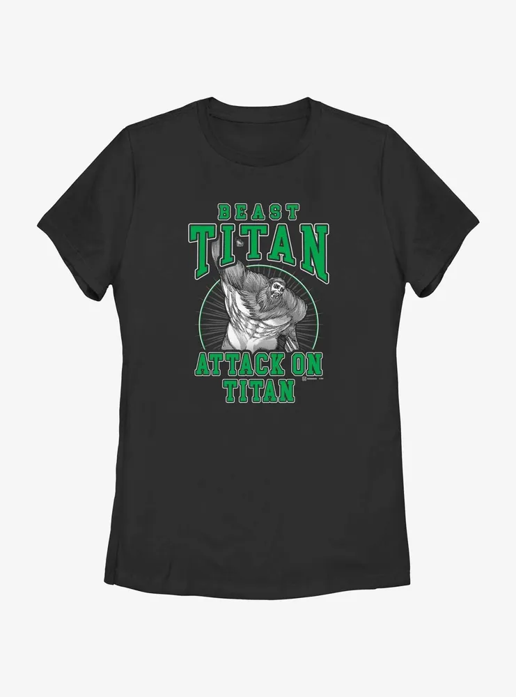 Attack on Titan Beast Zeke Womens T-Shirt