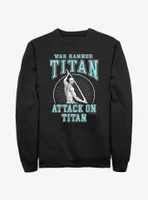 Attack on Titan War Hammer Lara Tybur Sweatshirt