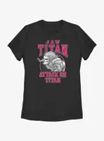 Attack on Titan Jaw Falco Womens T-Shirt