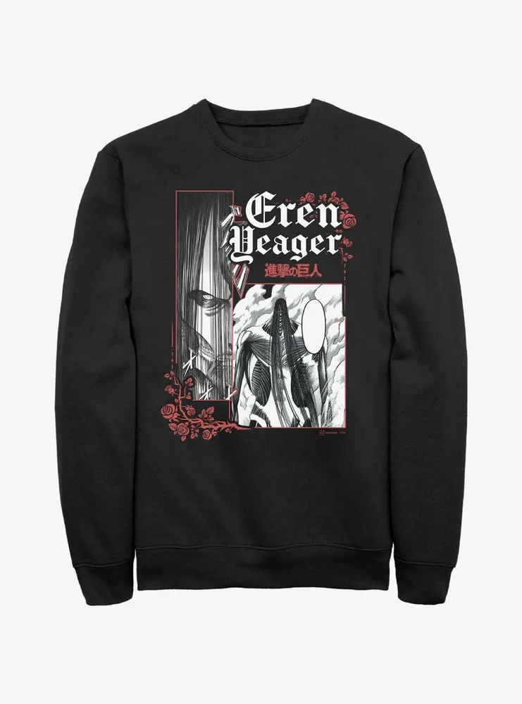 Attack on Titan Goth Colossal Eren Sweatshirt