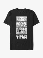 Attack on Titan Annie vs Reiner Panels T-Shirt