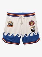 One Piece Luffy Straw Hat Crew Wave Shorts — BoxLunch Exclusive