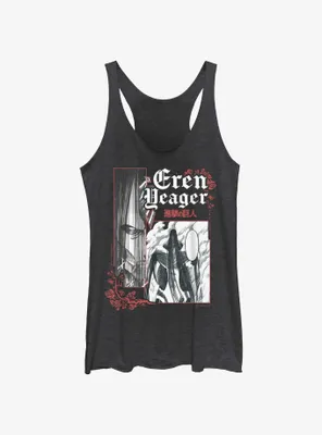 Attack on Titan Goth Colossal Eren Womens Tank Top