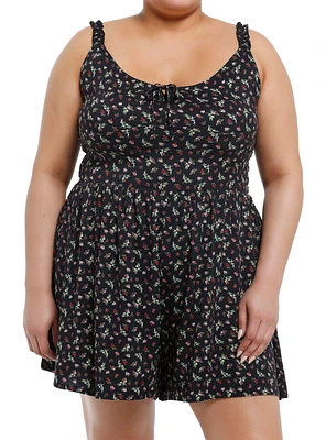 Thorn & Fable Fairy Floral Romper Plus