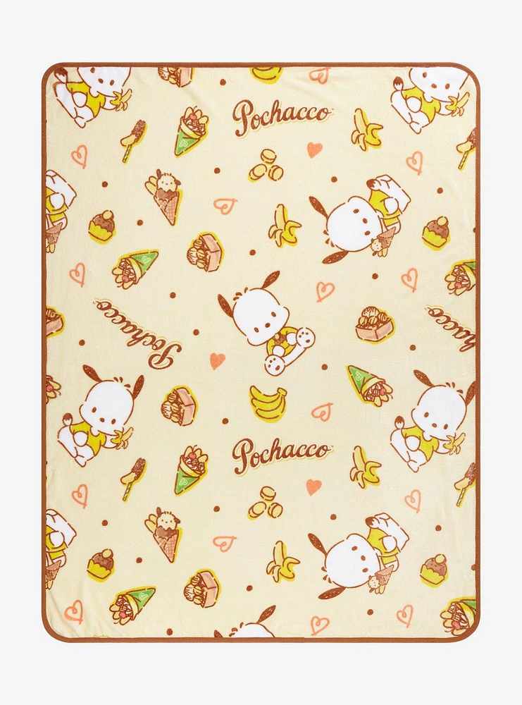 Pochacco Dessert Throw Blanket