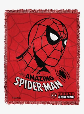 Marvel Spider-Man Classic Spidey Jacquard Throw