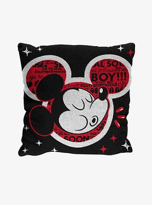 Disney Mickey Mouse Gee Mickey Jacquard Pillow