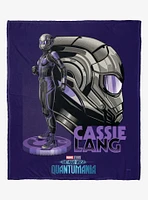 Marvel Ant-Man Quantumania Cassie Lang Silk Touch Throw Blanket