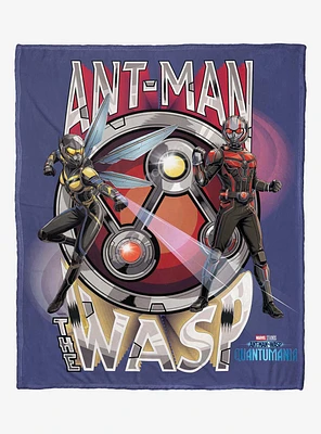 Marvel Ant-Man Quantumania Together Again Silk Touch Throw Blanket
