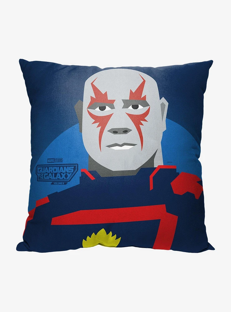 Marvel Guardians of the Galaxy: Vol. 3 Drax Printed Throw Pillow