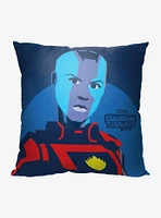 Marvel Guardians of the Galaxy: Vol. 3 Nebula Printed Throw Pillow