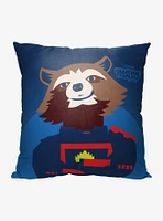 Marvel Guardians of the Galaxy: Vol. 3 Rocket Printed Throw Pillow