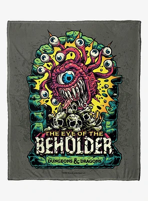 Dungeons & Dragons Beholders Sight Silk Touch Throw Blanket