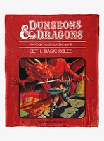 Dungeons & Dragons Fantasy Game Silk Touch Throw Blanket